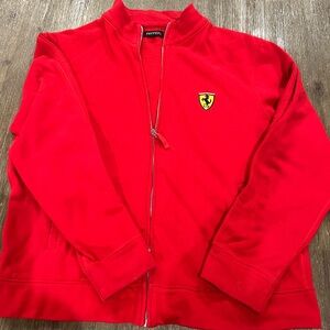 Ferrari Scarlet Zip-Up Hoodie